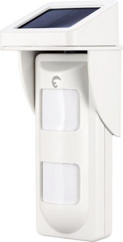 Actual product image eTiger solar outdoor motion detector (huisdier-proof) IP66 for all wireless alarm systems. (80 m)