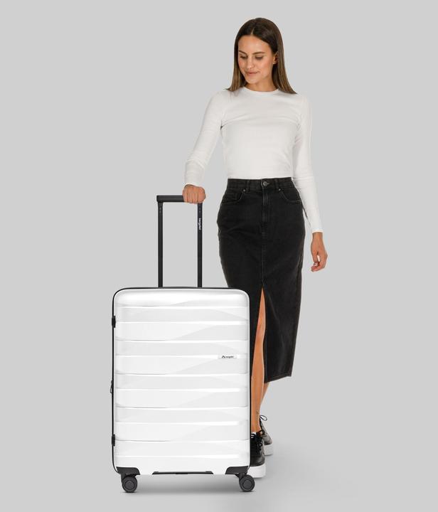 Produktbild Bergpfeil Travel 4-Rollen Trolley M 66 cm mit Dehnfalte (72 l, M (50 - 90l))