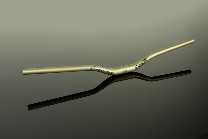 Actual product image Renthal V3 Fatbar Riser Handlebar, 31.8, 800x40mm, gold (31.80 mm)