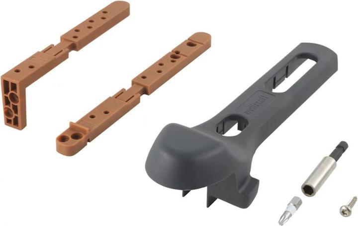 Produktbild wolfcraft Starter-Set verdecktes Verschrauben (353 x)