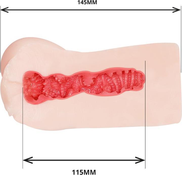 Actual product image Tamashii Soft Vagina Masturbator "Squeezing Ranch"