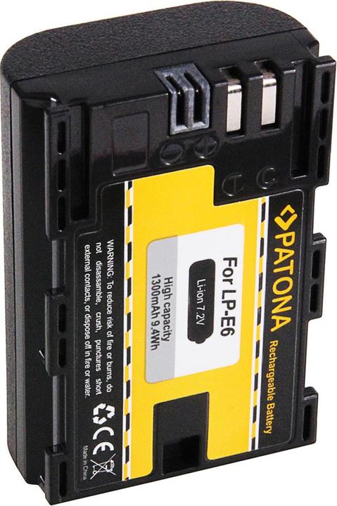Actual product image Patona Lp-E6 (Camera battery)