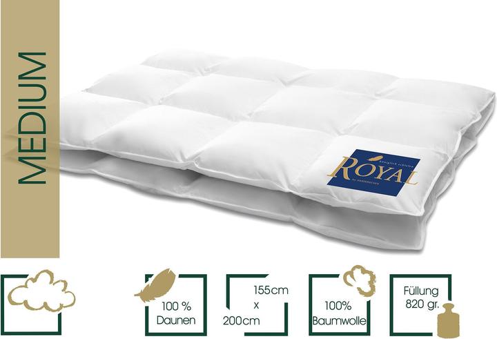 Actual product image Hanskruchen Royal (820 g, 155 x 200 cm)