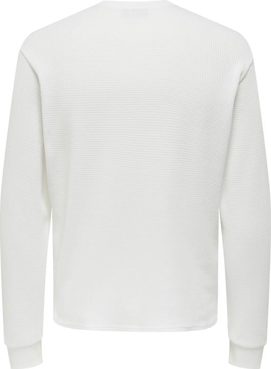 Actual product image Only & Sons Onstobie Reg Ls Henley Tee (XS)