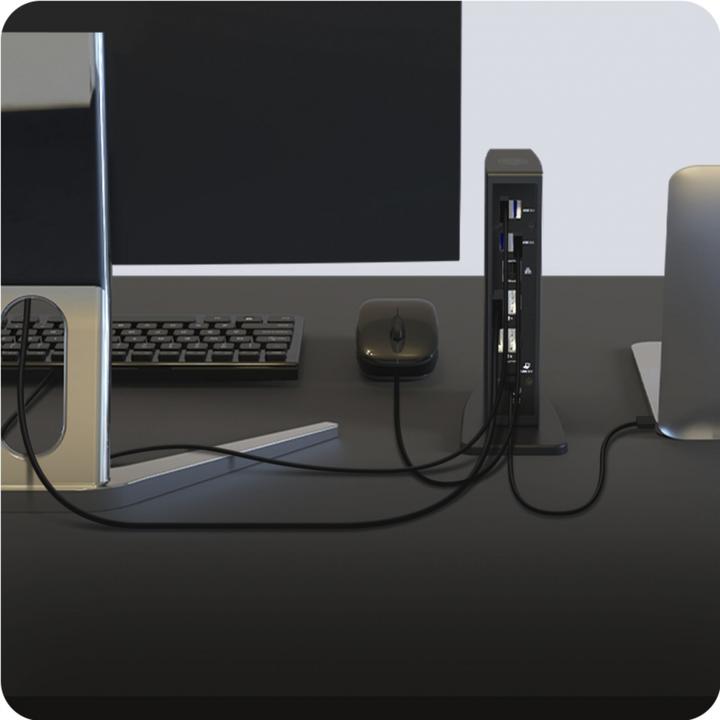 Actual product image Icy Box IB-DK2252AC (USB-C, 12 Ports)