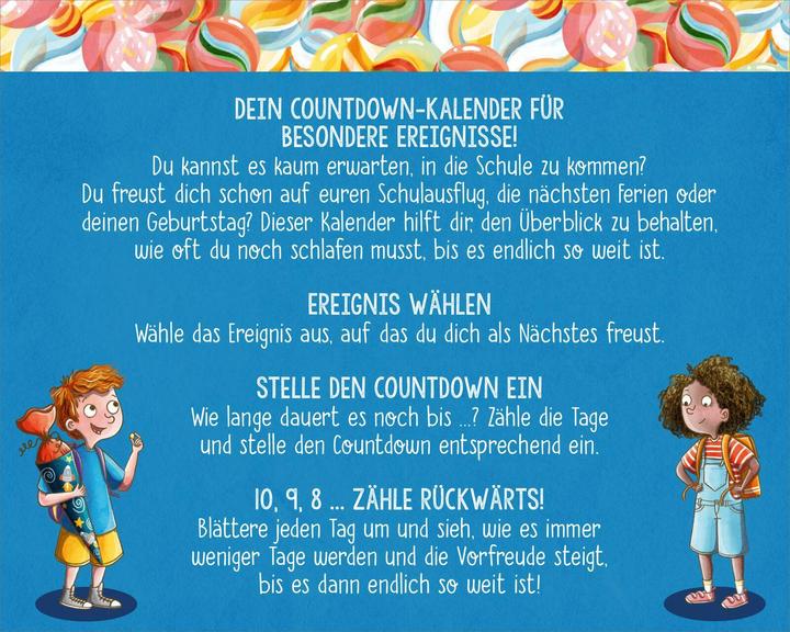 Produktbild Mein Countdown-Kalender für die Schule (Deutsch)