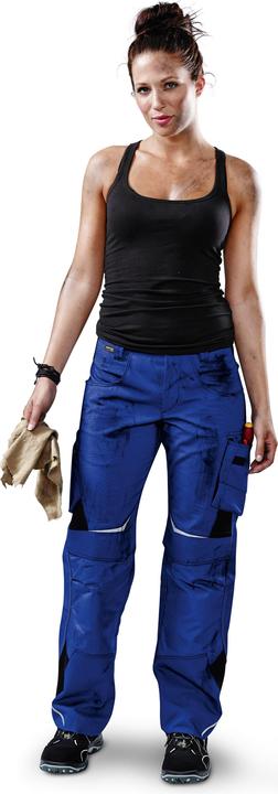 Damen-Bundhose Pulsschlag high kbl.blau/schwarz Gr.54 (54)