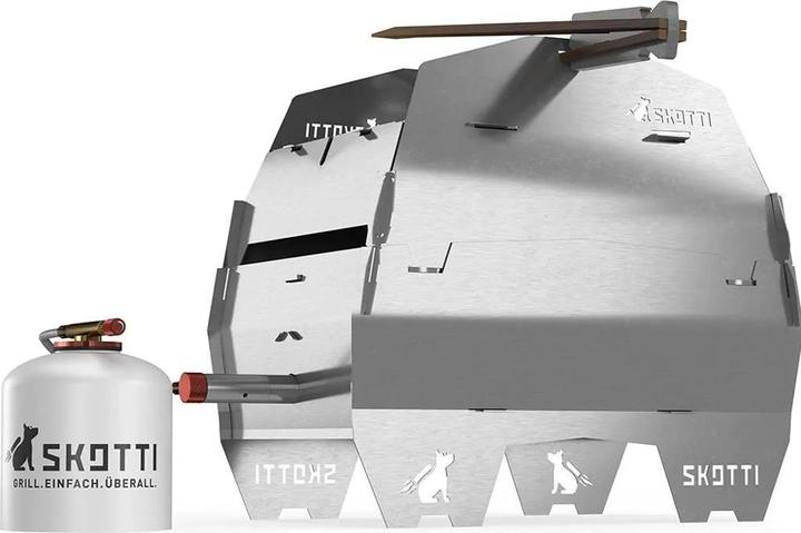 Produktbild Skotti Cap Windschutz + Zange