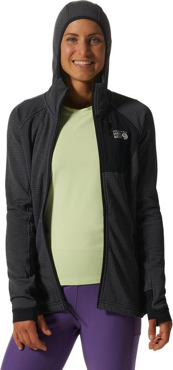 Actual product image Mountain Hardwear W Polartec Power Grid Full Zip Hoody (XS)