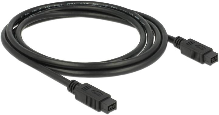 Image du produit Delock Câble FireWire IEEE 1394B 9Pol/9Pol, 2Mètres (2 m, FireWire)