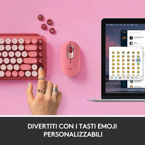 Immagine prodotto Logitech Tastiera POP (IT, Senza fili)