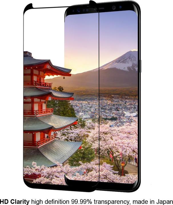 Produktbild Eiger Mountain Glass Clear Edge (1 Stück, Samsung Galaxy S8+)
