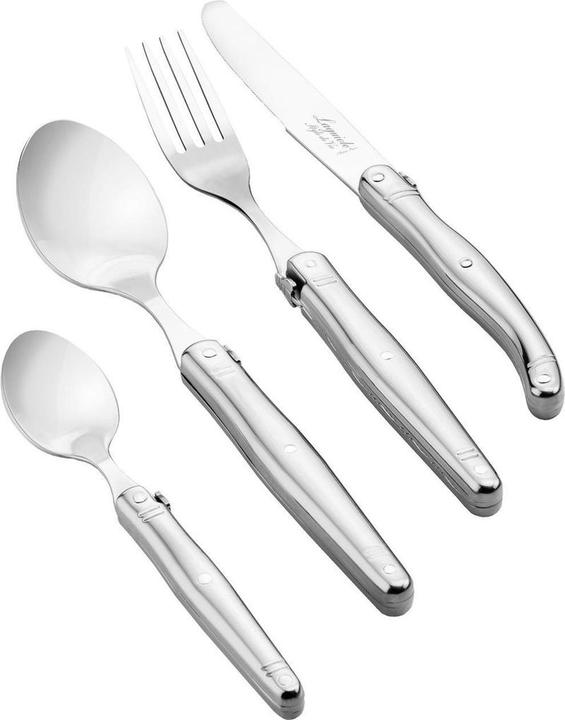 Produktbild Laguiole Laguiolstil de Vie Castlery Set Premium Line - 24 - Edelstahl - Edelstahl (6 Stück, Löffel)
