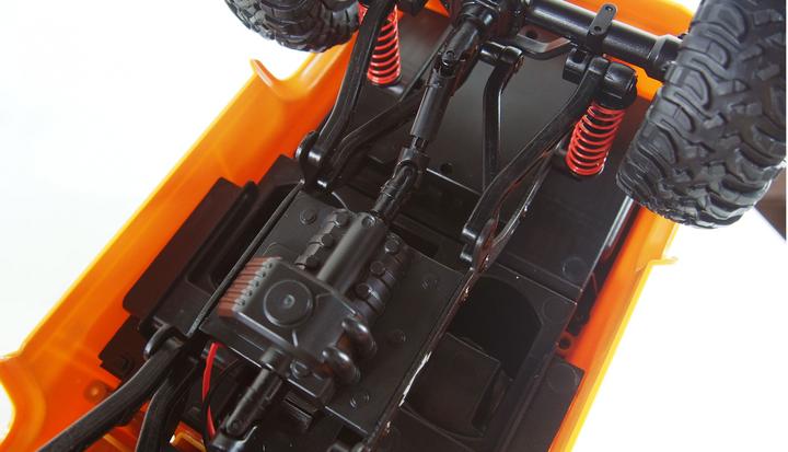 Image du produit Amewi RC AMX Rock Pick Up 4WD RTR 1:16 jaune (RTR Prêt à fonctionner)
