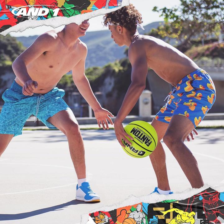 Produktbild And1 Fantom Gummi-Basketball mit Pumpe