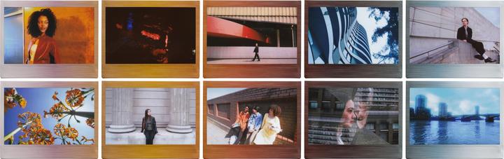 Actual product image Fujifilm Instax Wide 10 Blatt Brushed Metallics (Instax Wide 400, Instax Wide 300)