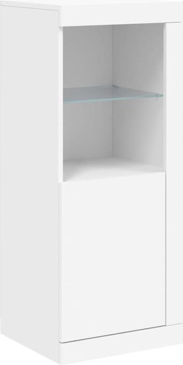 Produktbild VidaXL Sideboards mit LED-Leuchten 3 Stk. Weiss (142.5 x 37 x 100 cm)