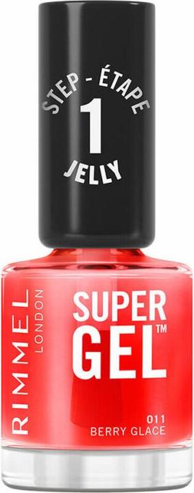 Immagine prodotto Rimmel London SUPER GEL esmalte de uñas #11-Berry Glace 12 ml (Gelato alla bacca, Smalto per unghie effetto gel)