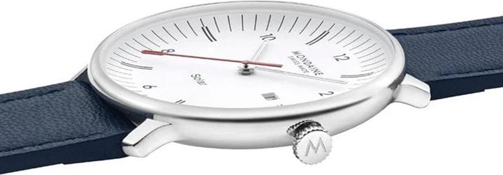 Produktbild Mondaine MLE.41910.LDV Herrenuhr Doppio Solar 41mm 5ATM (Swiss Made, Analoguhr)