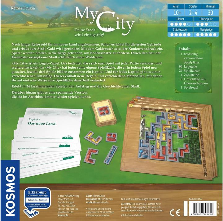 Actual product image Kosmos My City (German)
