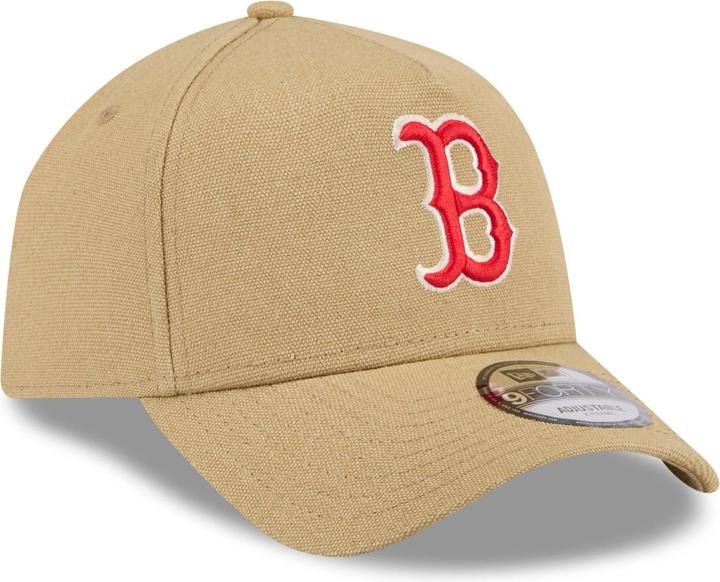 Image du produit New Era A-Frame Trucker Lin Cap - Boston Red Sox beige (Taille unique)