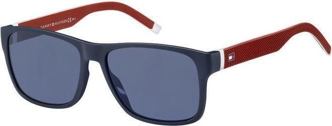 Produktbild Tommy Hilfiger Zonnebril Volwassenen BlauwRood Volledig omrand