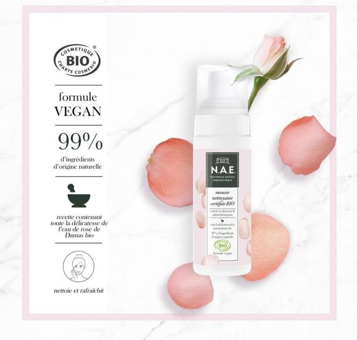 Image du produit N.A.E. Mousse Nettoyante Bio Cosmos Flacon 150 ml (Mousse, 150 ml)