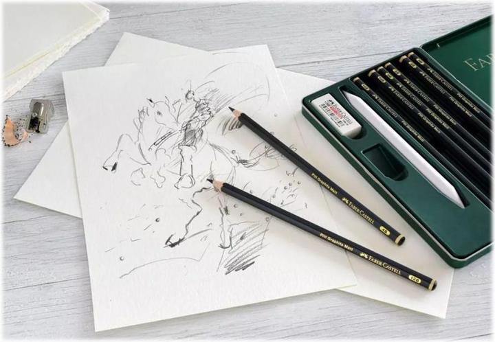 Produktbild Faber-Castell Graphitstift Graphit Set (2 mm, B, HB, 11 x)