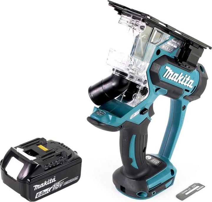Actual product image Makita DSD 180 G1 Battery plasterboard saw 18 V + 1x battery 6.0 Ah - without charger
