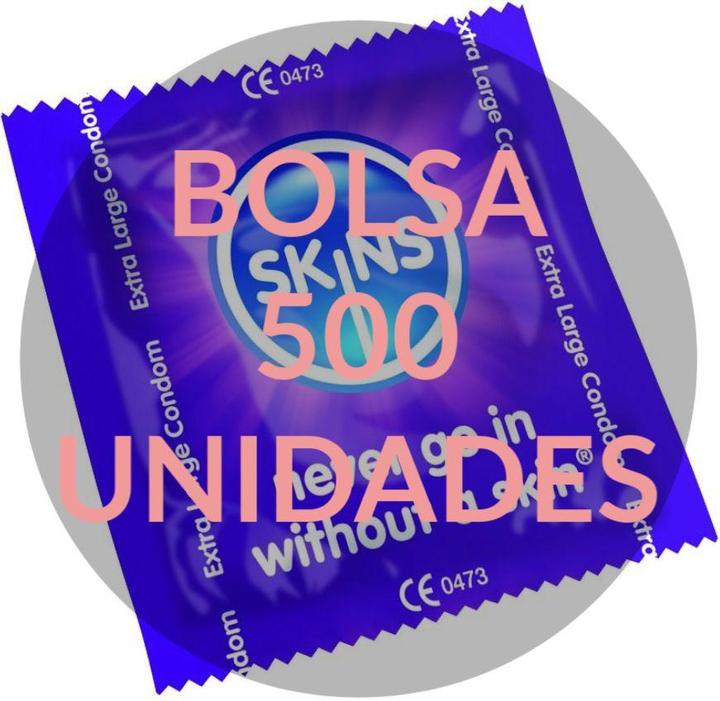 Productafbeelding Skins Condoom Skin Extra Large Pocket 500 (500 Pcs.)