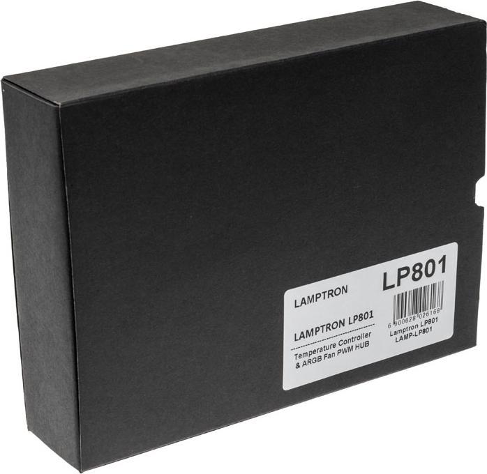 Immagine prodotto Lamptron Controllore per ventole LP801 con display (9 Ventilatore)