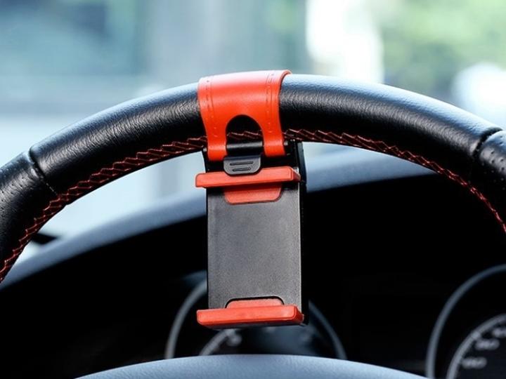 Produktbild G-Case Car Steering Wheel Holder Mount Lenkrad Auto Bike Halterung
