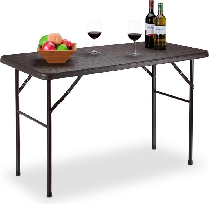 Image du produit Relaxdays Table jardin (120 cm)