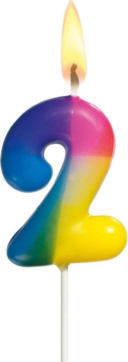 Susy Card SUSYCARD Kerze '2' (1 Stk.)