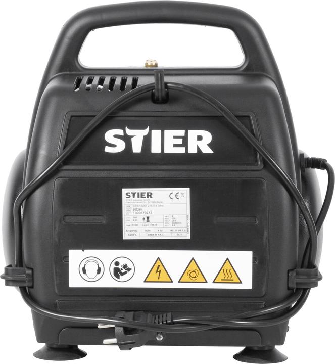 Image du produit Stier Compresseur (8 bar, 6 l)