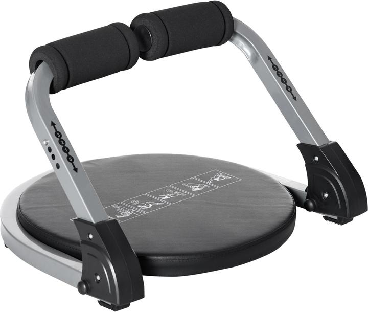 Homcom Entraîneur pour abdominaux avec coussin d'assise