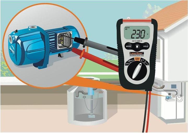 Actual product image Laserliner MultiMeter MultiMeter Pocket (CAT III 1000V)