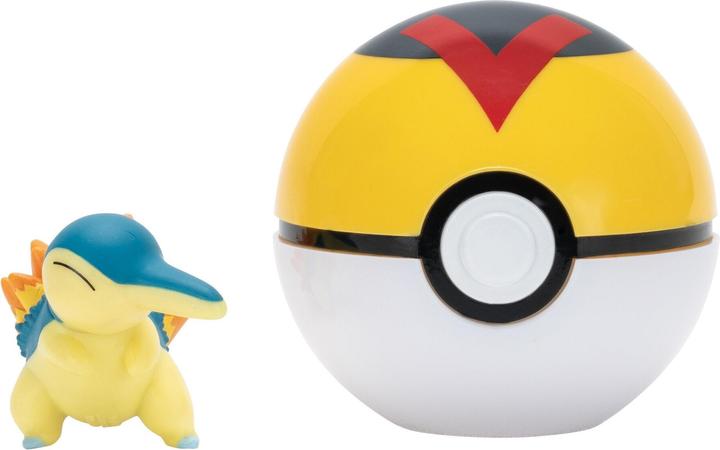 Produktbild Pokémon - Clip N Go Cyndaquil with Level Ball - (PKW4150)