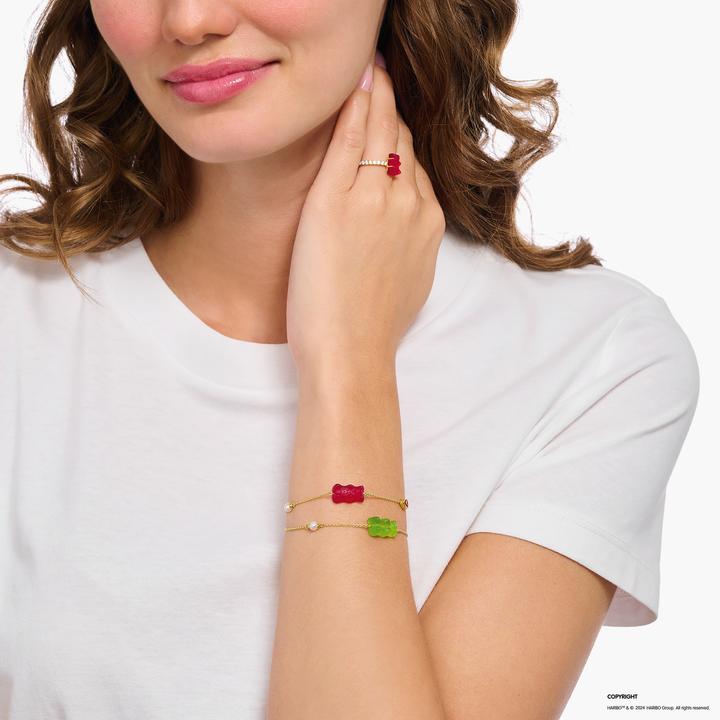 Produktbild Thomas Sabo Armband (19 cm, 750 Gelbgold Vergoldung, 925 Sterlingsilber)