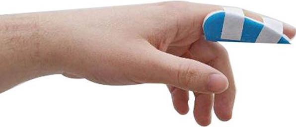 Produktbild Chrisofix Fingerschiene DIP+PIP verformbar (L)