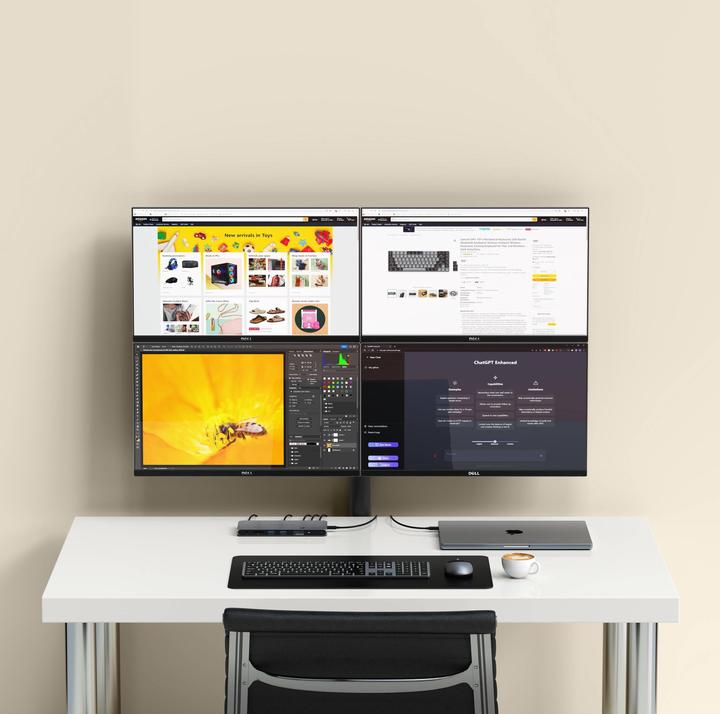 Actual product image Satechi Thunderbolt 4 Multi-Display Docking Station (Thunderbolt, 11 Ports)