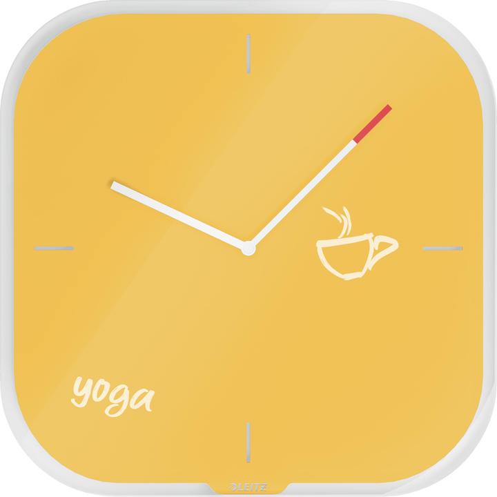 Leitz Horloge murale Cosy Yellow (30 cm)