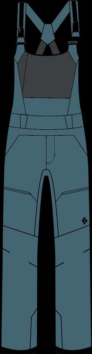 Actual product image Black Diamond W Recon Stretch Bibs (L)
