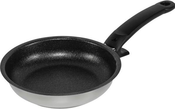 Fissler Frying pan adamant prem. 20cm (20 cm, Frying pan, Stainless steel)