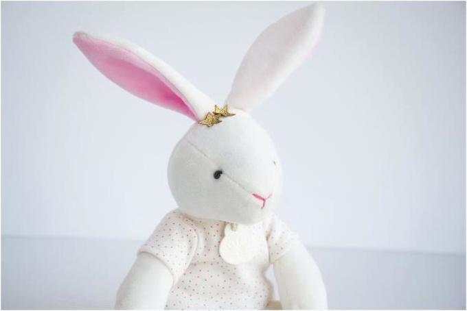 Produktbild Doudou et Compagnie Plüschhase mit Geschenkbox (25 cm)