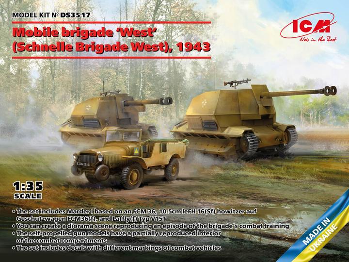 Actual product image ICM Mobile Brigade West 1943