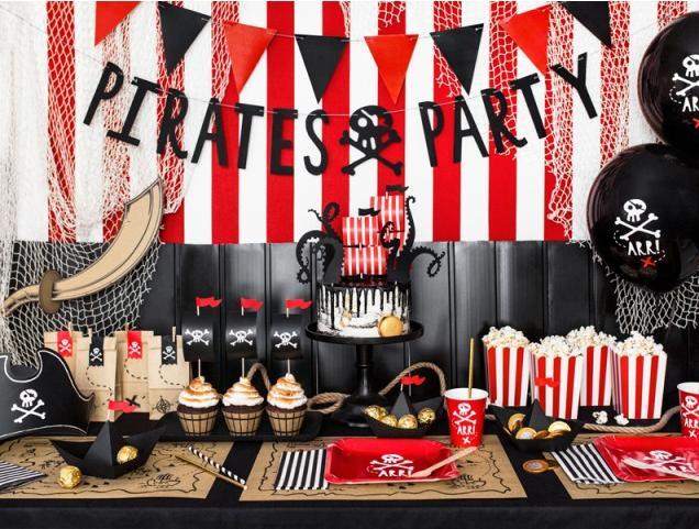 Produktbild Partydeco Piratenhut und Augenklappe