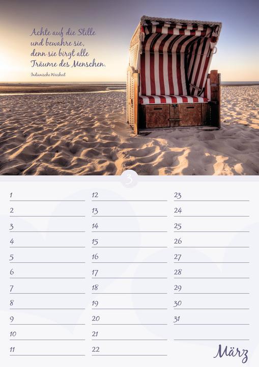 Produktbild Geburtstagskalender Auszeit für die Seele (Spezial, Harter Einband, Deutsch)