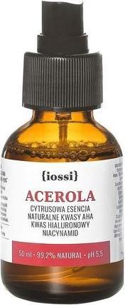 Actual product image Iossi Acerola Citrus Essence From Natural Aha Acids. Hyaluronic Acid And Niacinamedem (Vitamin B) (50 ml)