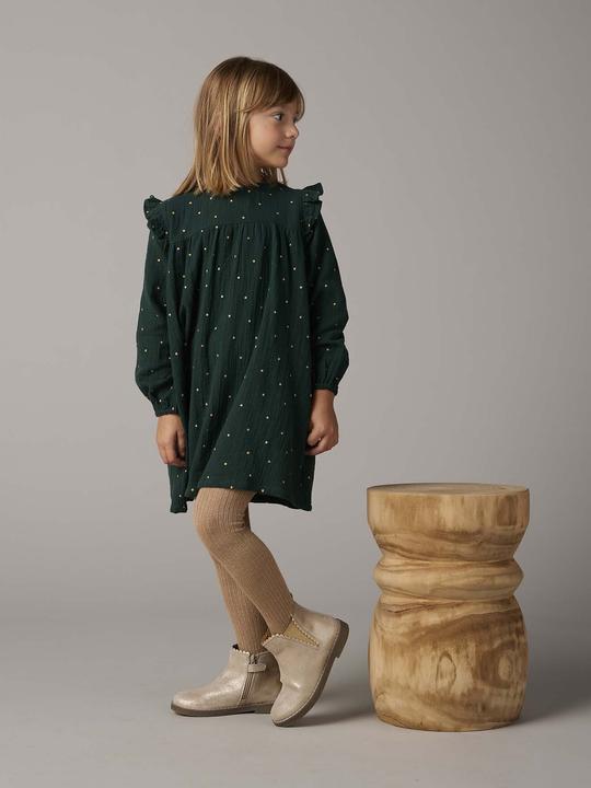 Image du produit Vertbaudet Robe fille à volants en mousseline (92)